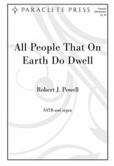 All People That on Earth Do Dwell SATB choral sheet music cover